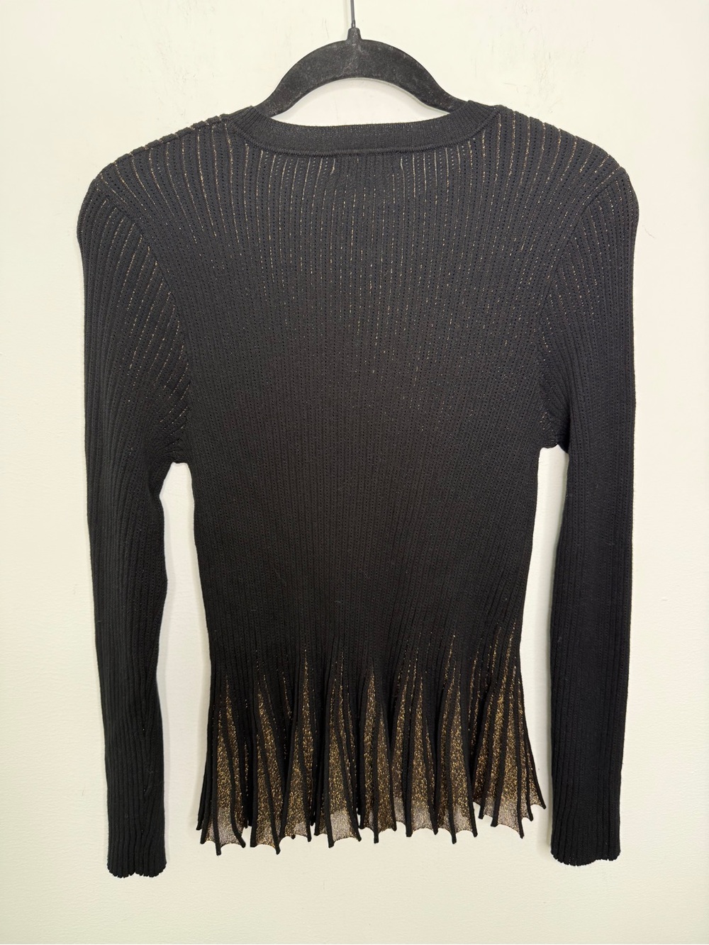 Current Air Ruffle Hem Sweater L - Picture 4 of 6